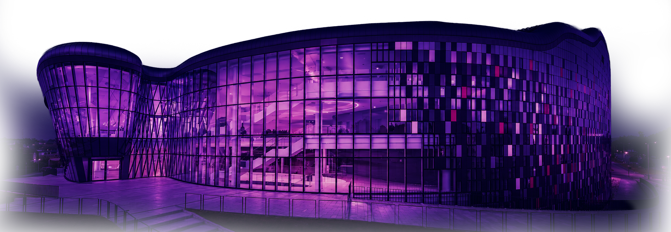 ICE Kraków nocą